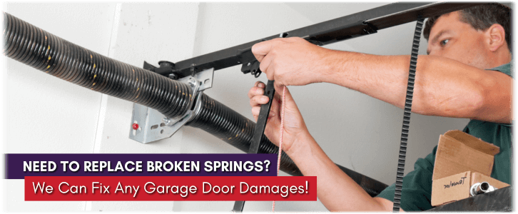 Broken Garage Door Spring Pittsburgh